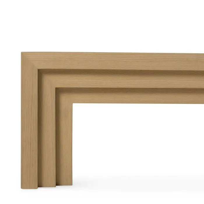 Coffee Table Metropolitan natural oak open grain veneer