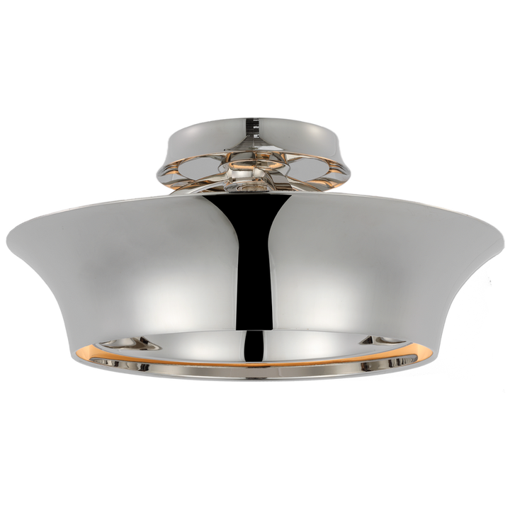 Gideon 15" Dual Lit Ring Semi-Flush Mount