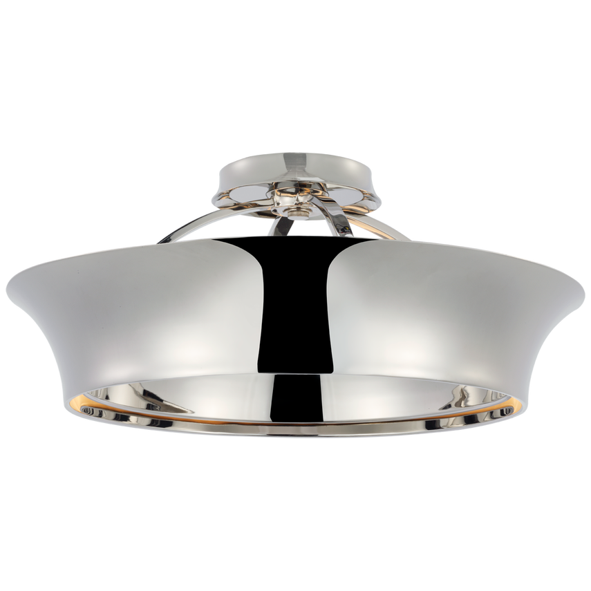 Gideon 20" Dual Lit Ring Semi-Flush Mount