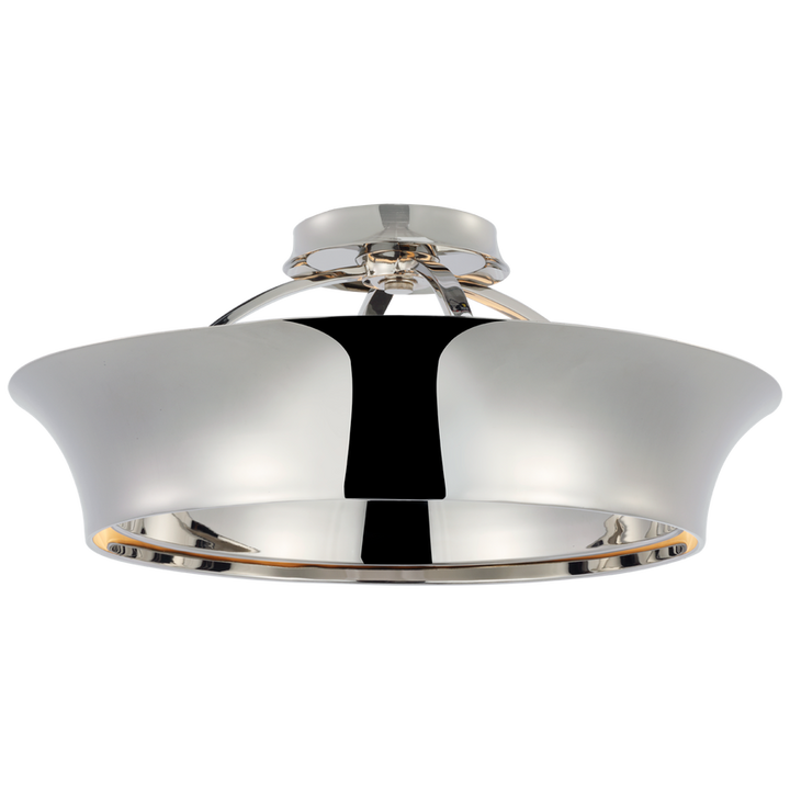 Gideon 20" Dual Lit Ring Semi-Flush Mount