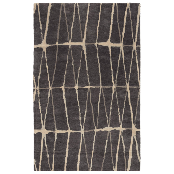 Jaipur Living Botticino Handmade Geometric Gray/ Cream Area Rug (12'X18')