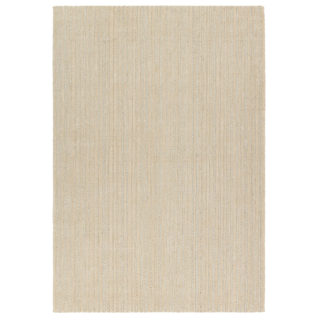 Jaipur Living Abdar Handmade Striped Ivory/ Beige Area Rug (5'X8')