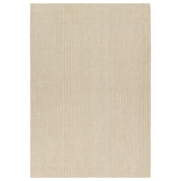 Jaipur Living Abdar Handmade Striped Ivory/ Beige Area Rug (5'X8')