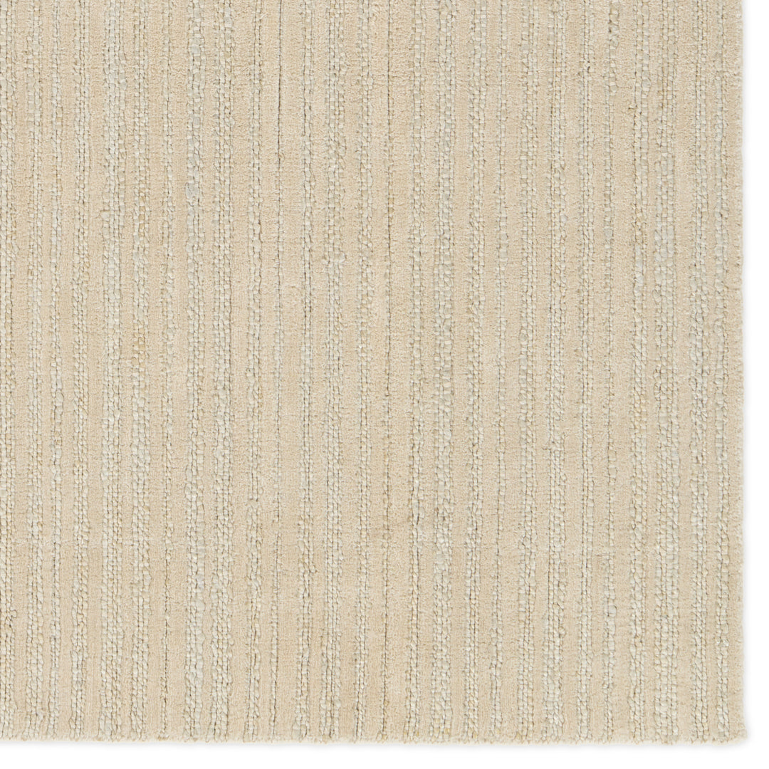 Jaipur Living Abdar Handmade Striped Ivory/ Beige Area Rug (5'X8')