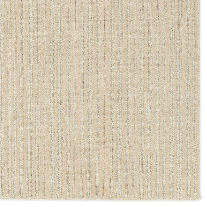 Jaipur Living Abdar Handmade Striped Ivory/ Beige Area Rug (5'X8')