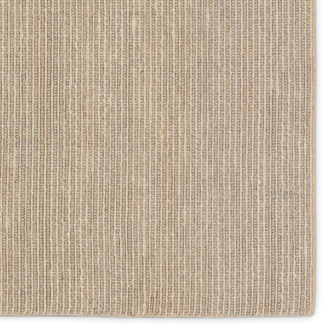 Jaipur Living Latona Handmade Striped Gray/ Tan Area Rug (10'X14')