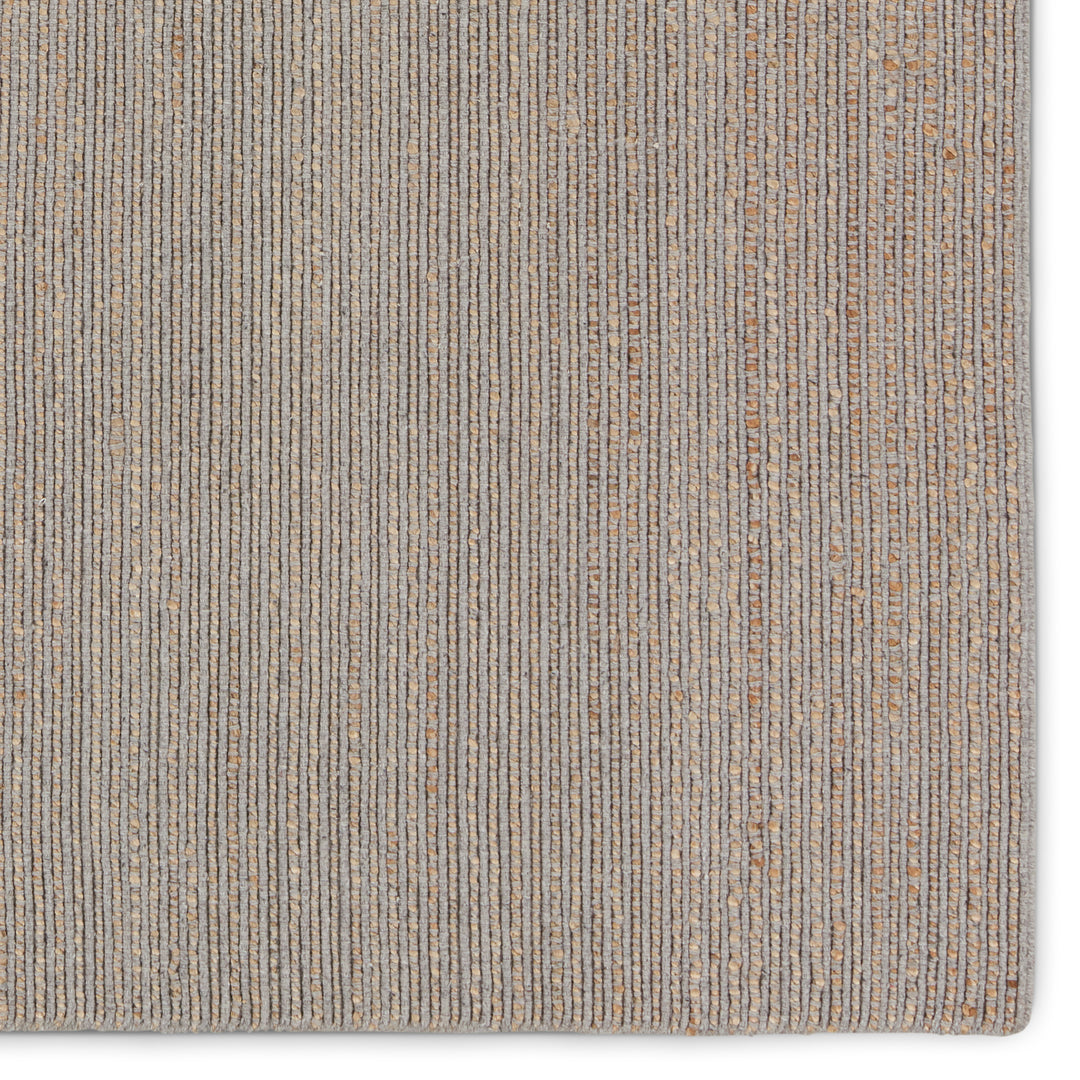 Jaipur Living Latona Handmade Striped Gray/ Brown Area Rug (5'X8')