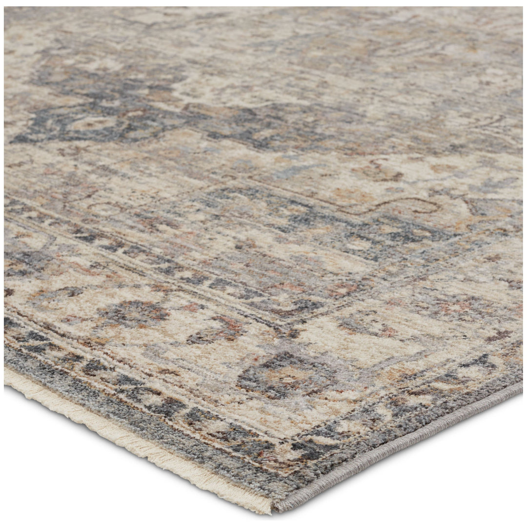 Vibe by Jaipur Living Starling Medallion Tan/ Slate Area Rug (8'X10'4")