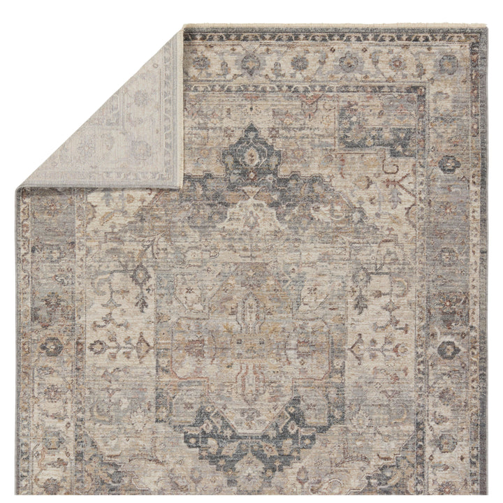 Vibe by Jaipur Living Starling Medallion Tan/ Slate Area Rug (8'X10'4")