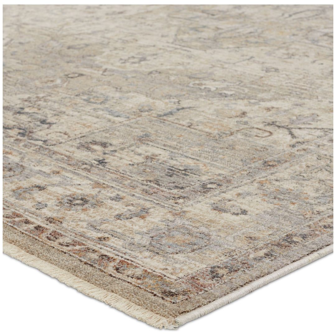 Vibe by Jaipur Living Starling Medallion Tan/ Cream Area Rug (5'3"X8'1")