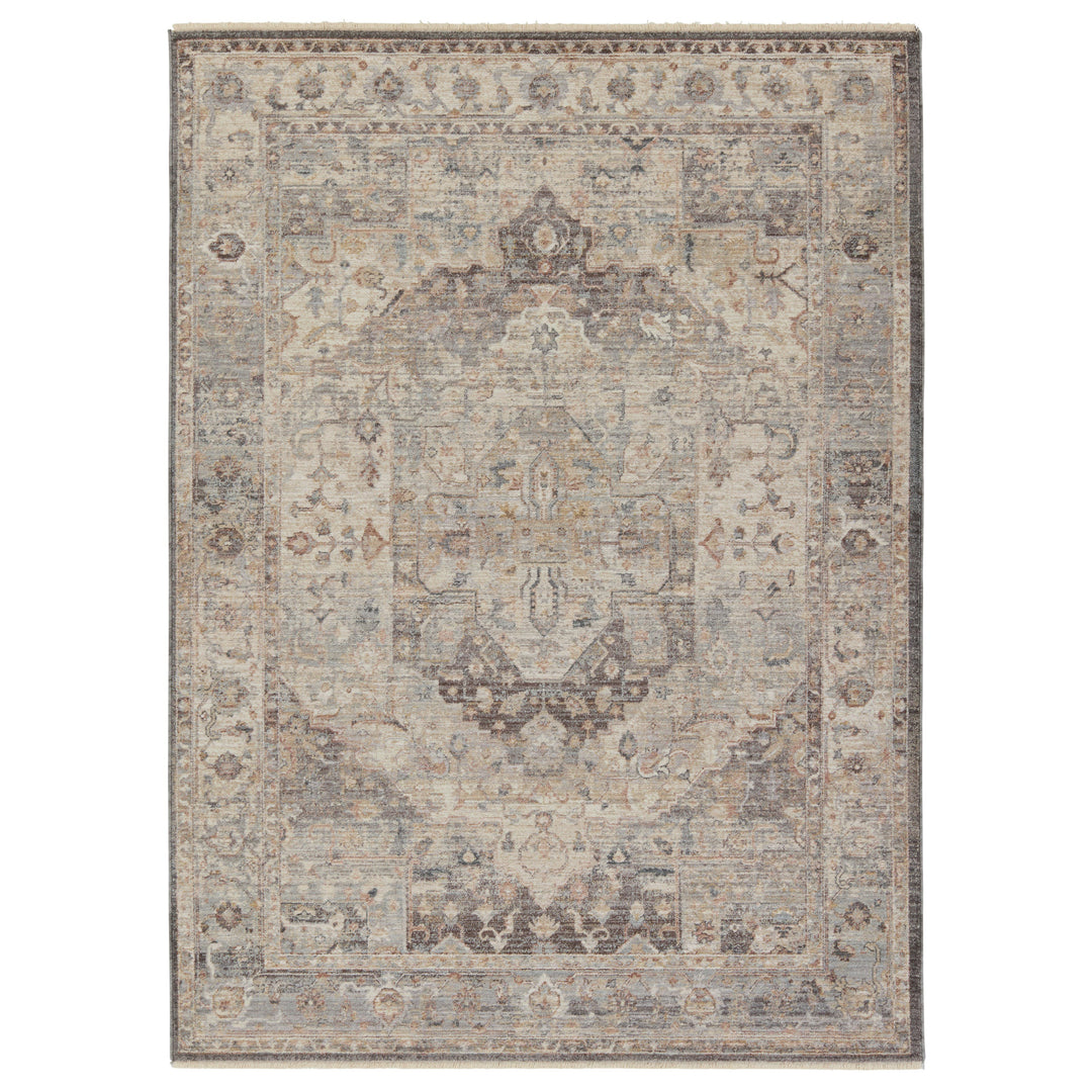 Vibe by Jaipur Living Starling Medallion Tan/ Brown Area Rug (3'11"X6')