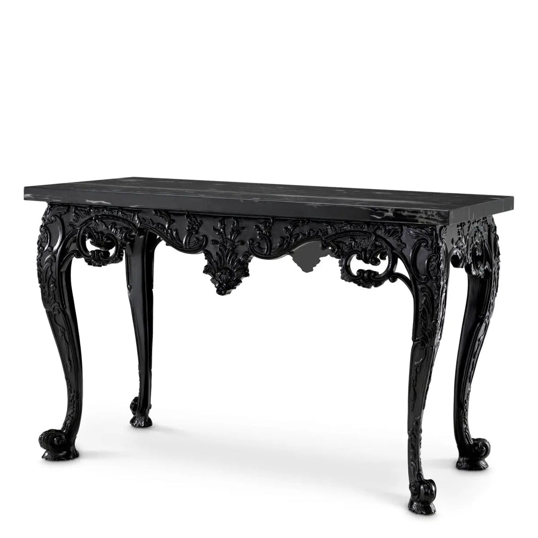 Console Table Cadwalader Black Finish - image 1
