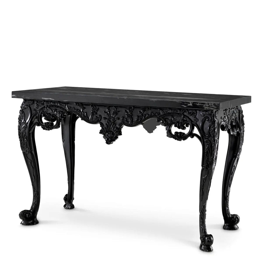 Console Table Cadwalader Black Finish - image 1
