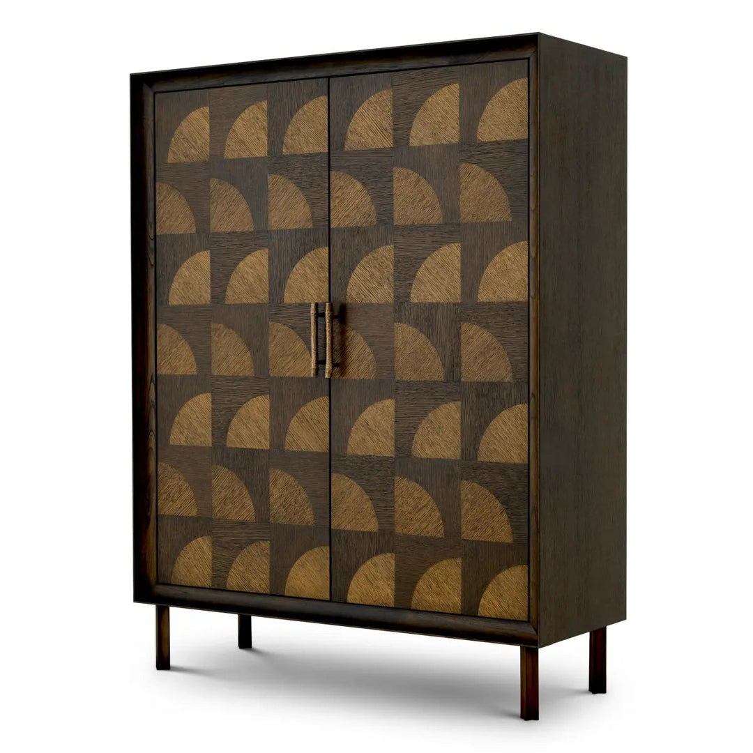 Cabinet Kumo Charcoal Brown Oak Veneer - image 1