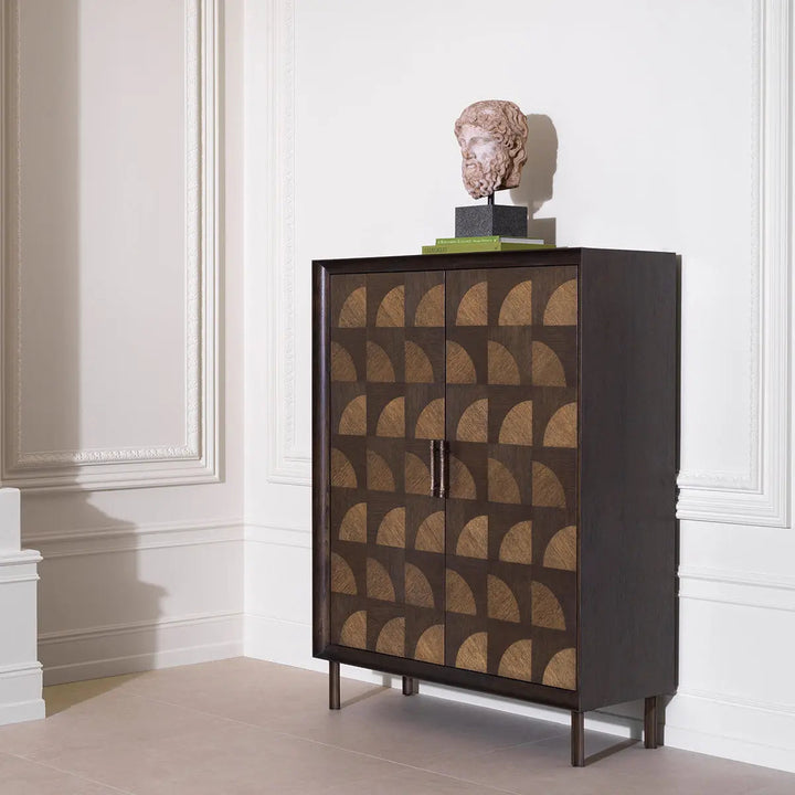 Cabinet Kumo Charcoal Brown Oak Veneer - image 2