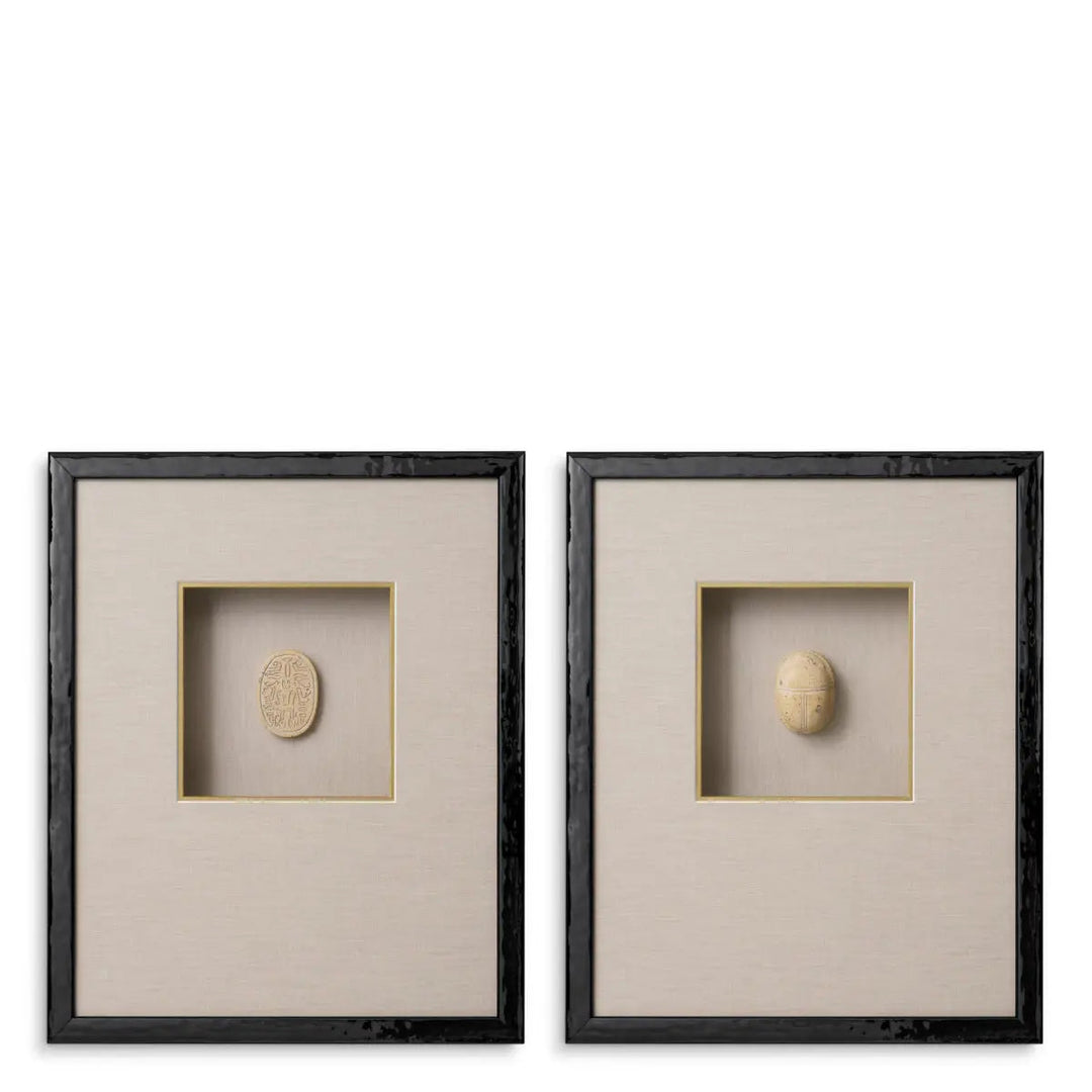 Wall Art Inlay Menes Set Of 2 - image 1