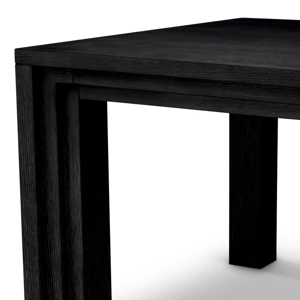 Dining Table Metropolitan Black Open Grain Veneer - image 2