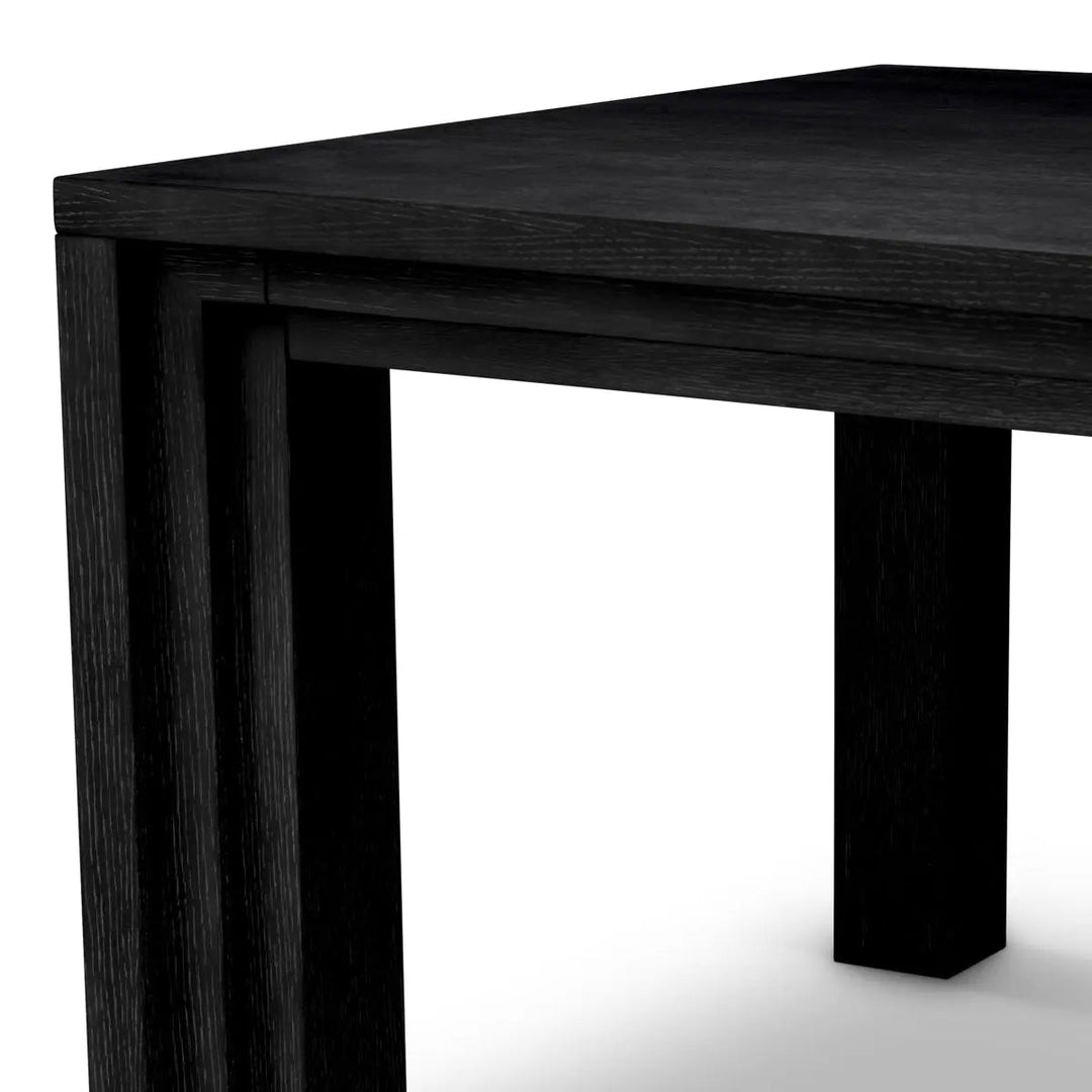 Dining Table Metropolitan Black Open Grain Veneer - image 2