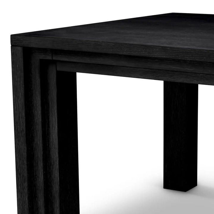 Dining Table Metropolitan Black Open Grain Veneer - image 2