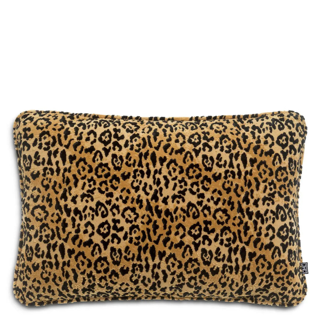 Cushion Diana Rectangular Bernard Leopard Camel - image 1
