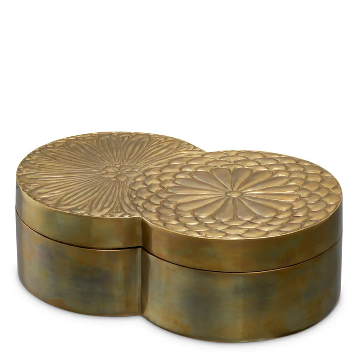 Box Meiji Antique Brass Finish - image 1