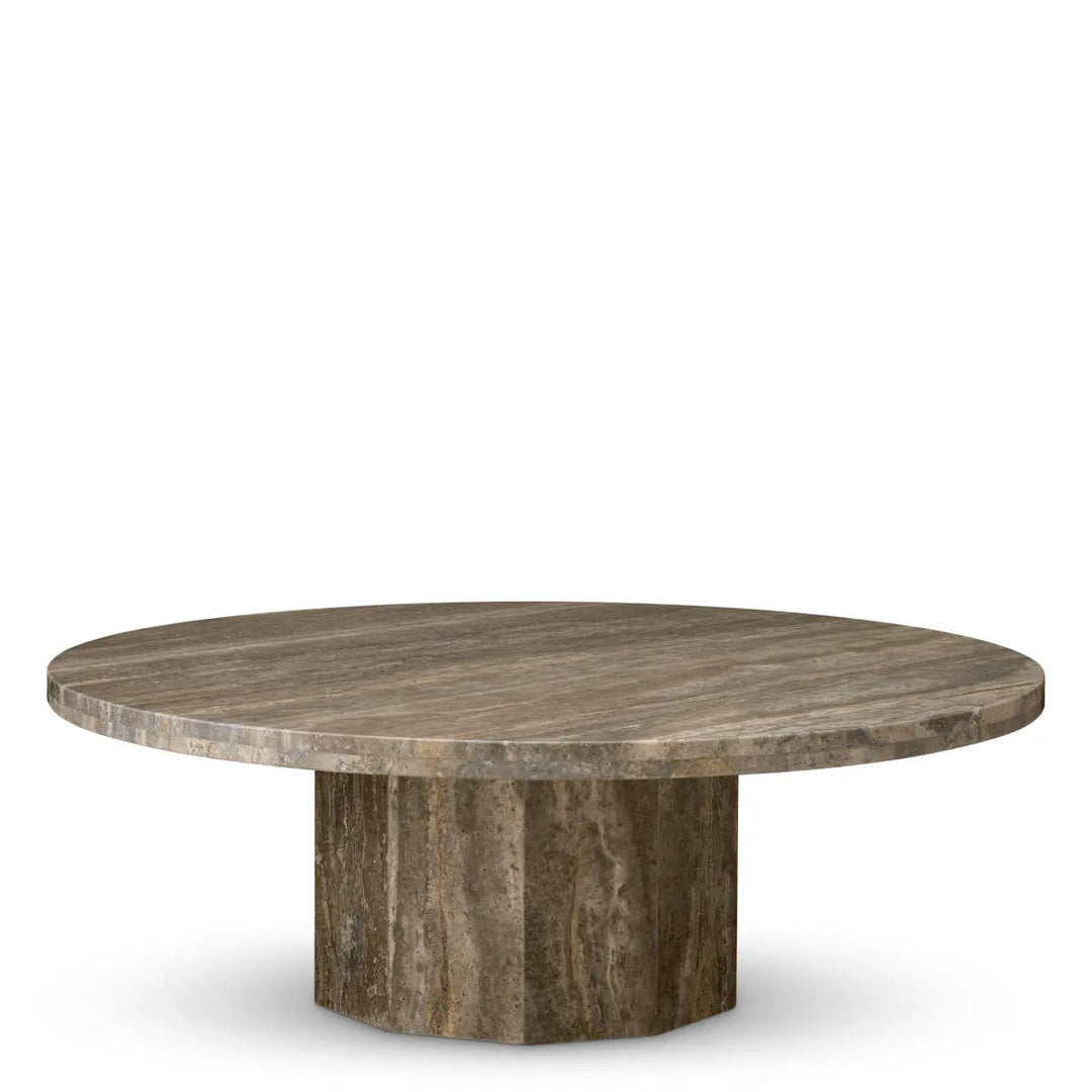 Coffee Table Florence Silver Travertine - image 1