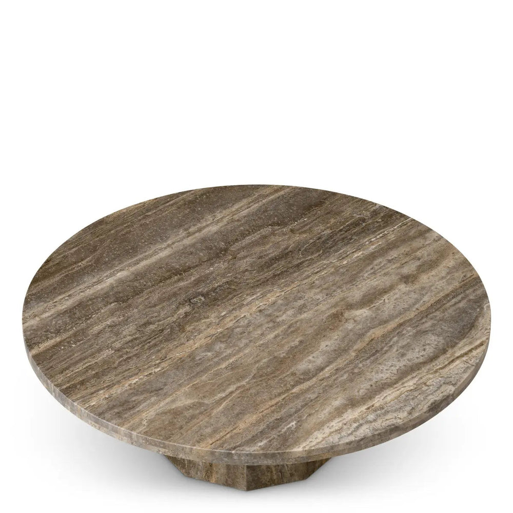 Coffee Table Florence Silver Travertine - image 2