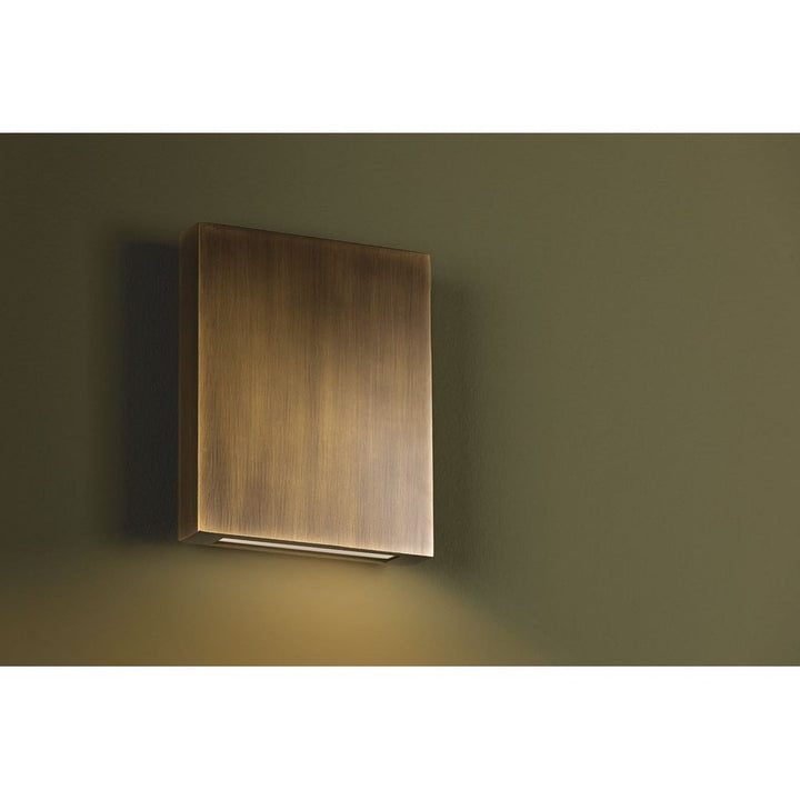 Outdoor Lighting: Wall Thayne Wall Sconce - Patina Brass