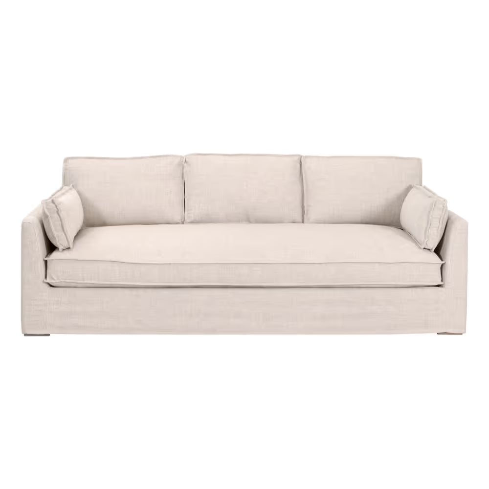 Thea Outdoor 90" Taper Arm Slipcover Sofa