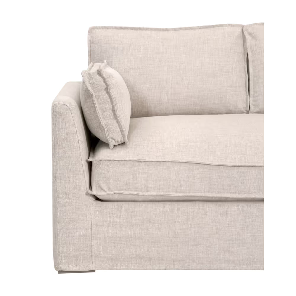 Thea Outdoor 90" Taper Arm Slipcover Sofa