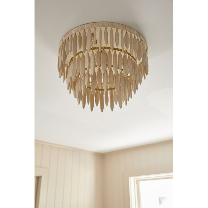 Flush Mounts Tiffany 1 Light Semi Flush Mount