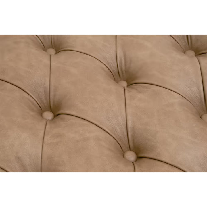 Townsend Tufted Upholstered Rectangle Coffee Table