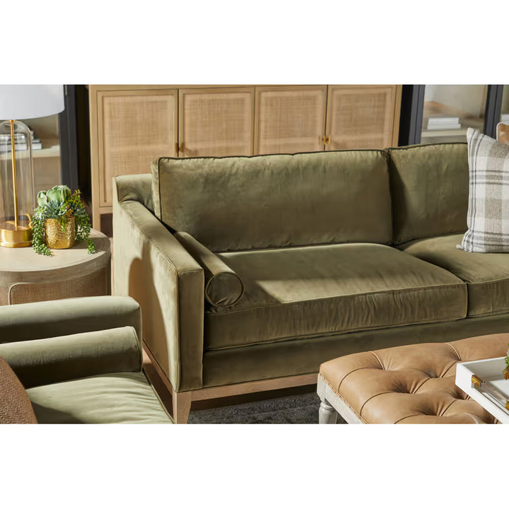 Townsend Tufted Upholstered Rectangle Coffee Table
