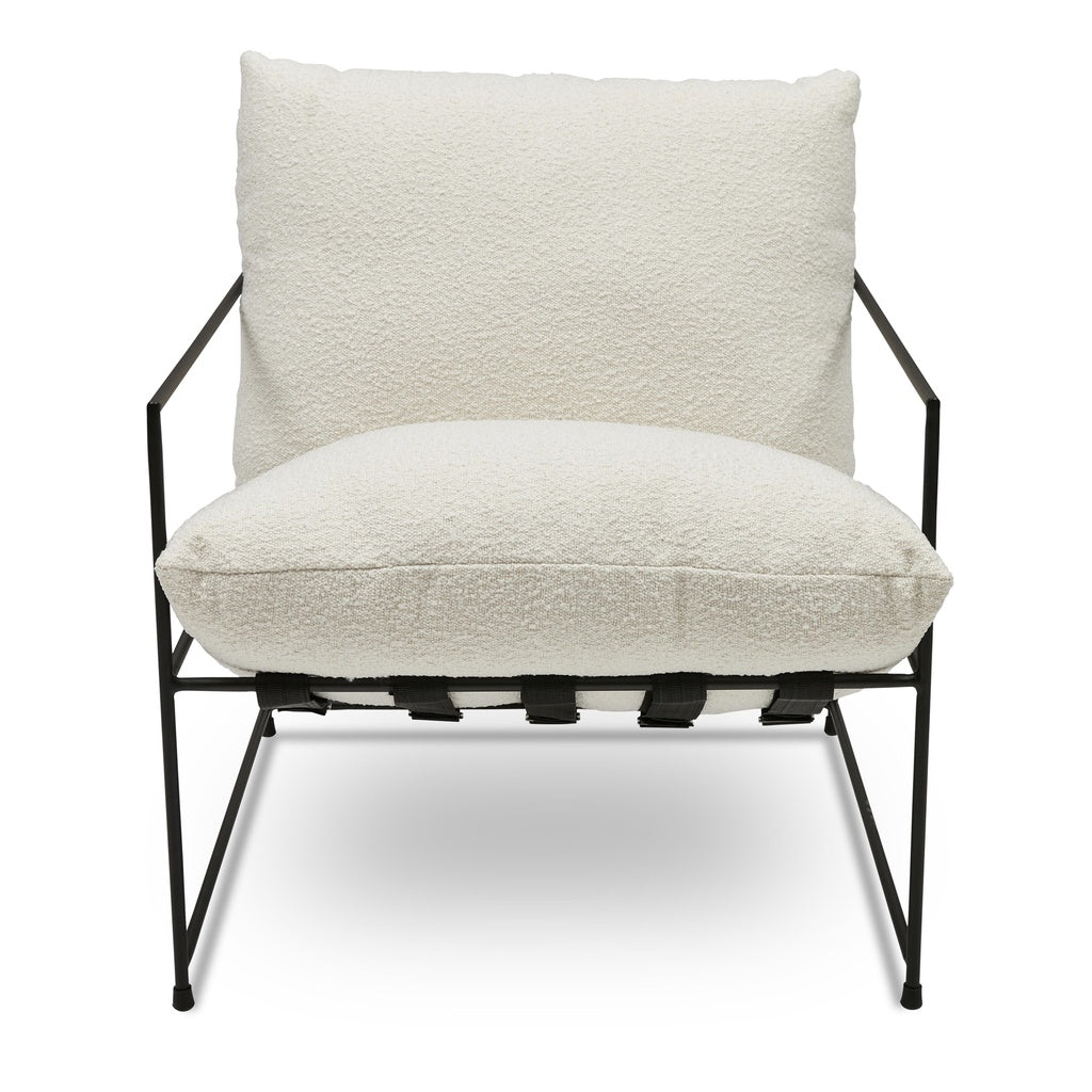 Trent Accent Chair-Urbia-URBIA-CPR-TRENT-ACT01-Lounge ChairsWhite Bouclé-7-France and Son