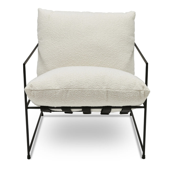 Trent Accent Chair-Urbia-URBIA-CPR-TRENT-ACT01-Lounge ChairsWhite Bouclé-7-France and Son