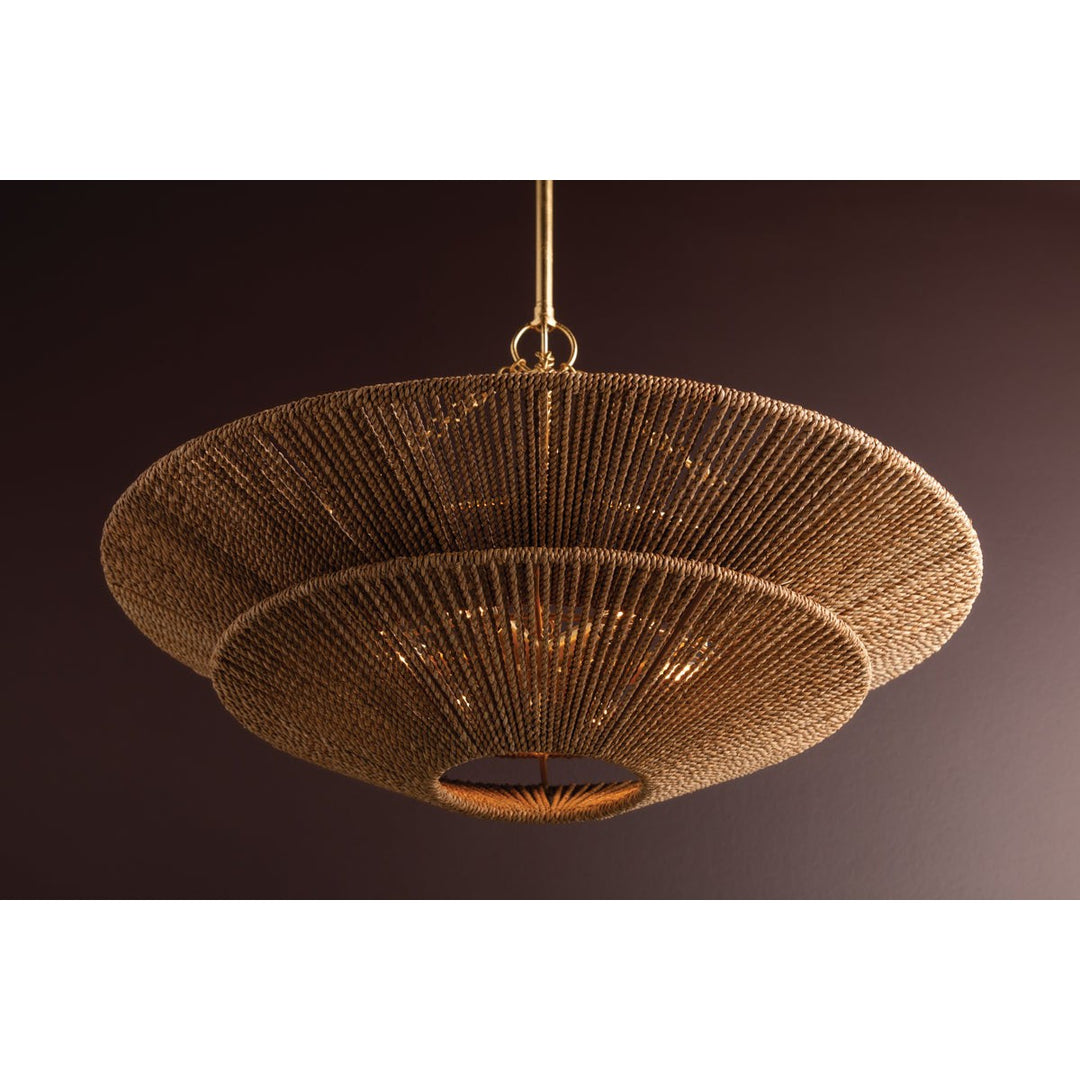 Tropea Pendant - Gold Leaf 6 Lights