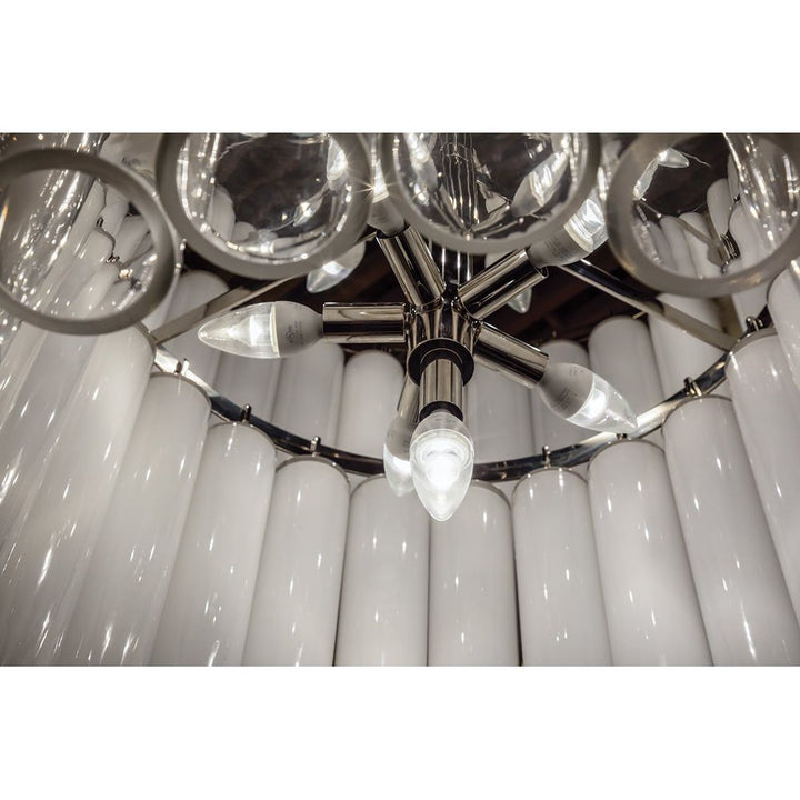 Tyrell 16 Light Pendant Polished Nickel