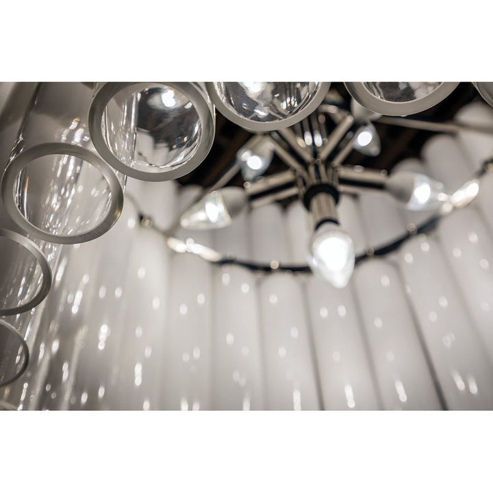 Chandeliers Tyrell 16 Light Pendant Polished Nickel