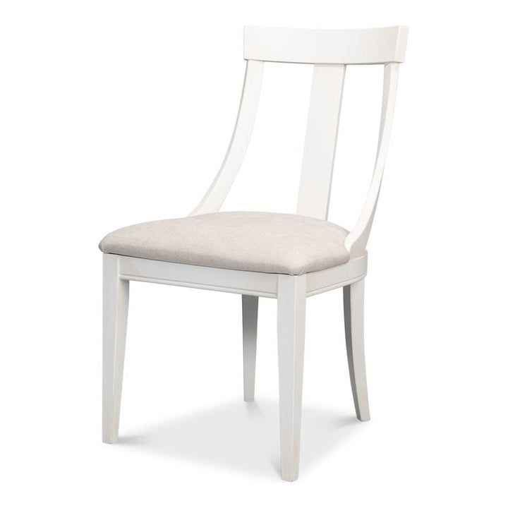 Deco Side Chair-SARREID-SARREID-U003-08F47-Lounge ChairsWhite Contemporary-2-France and Son