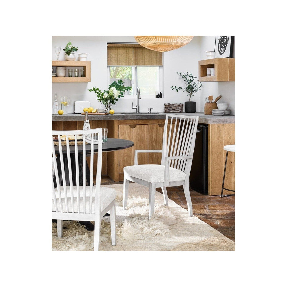 Modern Farmhouse - Bowen Arm Chair-Universal Furniture-UNIV-U011B625-Dining ChairsPicket Fence-2-France and Son