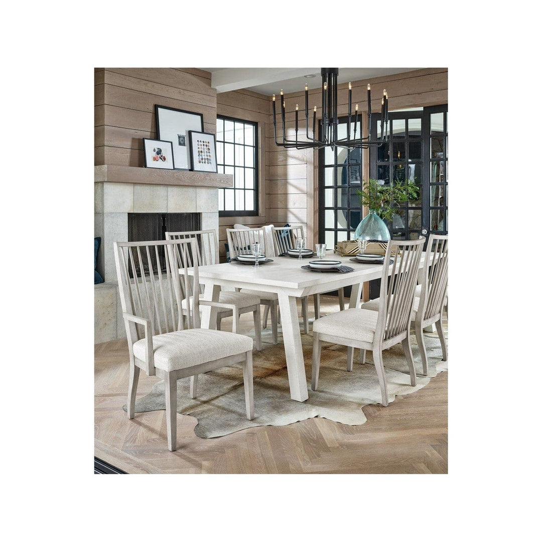 Modern Farmhouse - Bowen Arm Chair-Universal Furniture-UNIV-U011B625-Dining ChairsPicket Fence-7-France and Son