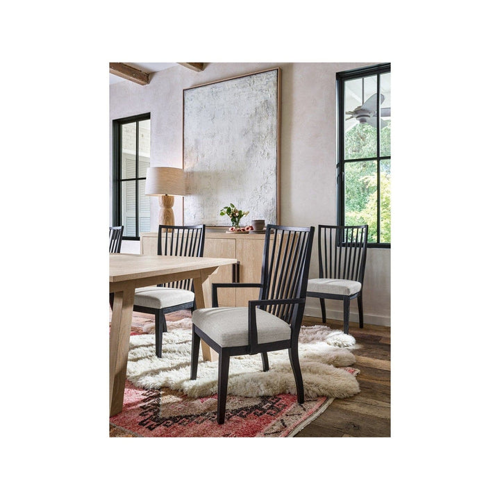 Modern Farmhouse - Bowen Arm Chair-Universal Furniture-UNIV-U011B625-Dining ChairsPicket Fence-11-France and Son