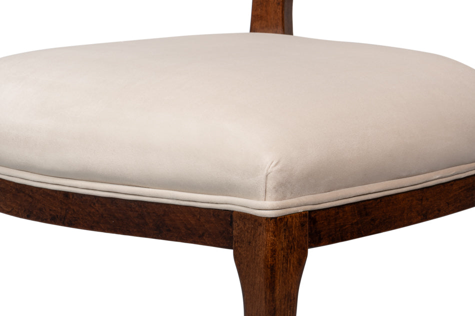 Oval Cane Back Side Chair