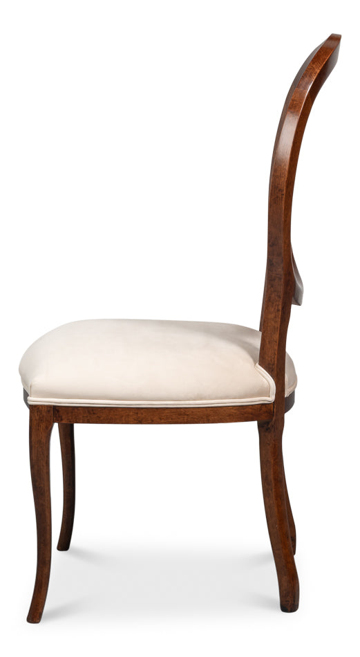Oval Cane Back Side Chair