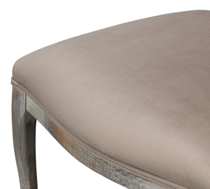 Oval Cane Back Side Chair
