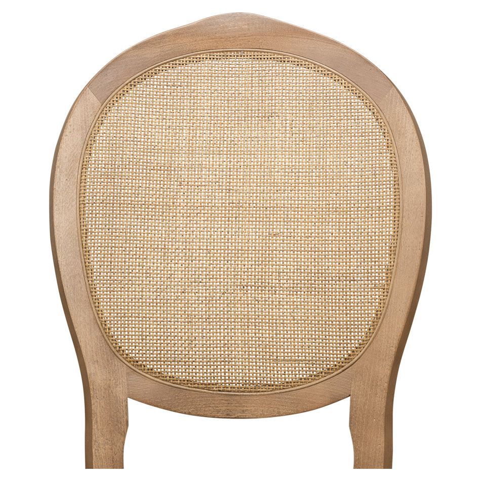 Oval Cane Back S/Chair