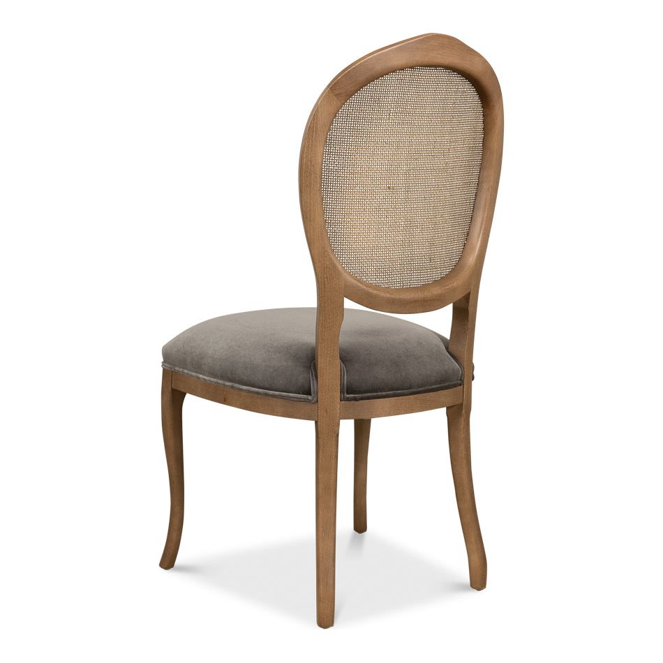 Oval Cane Back S/Chair