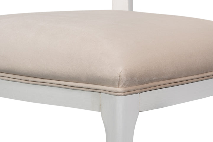 Oval Cane Back Side Chair