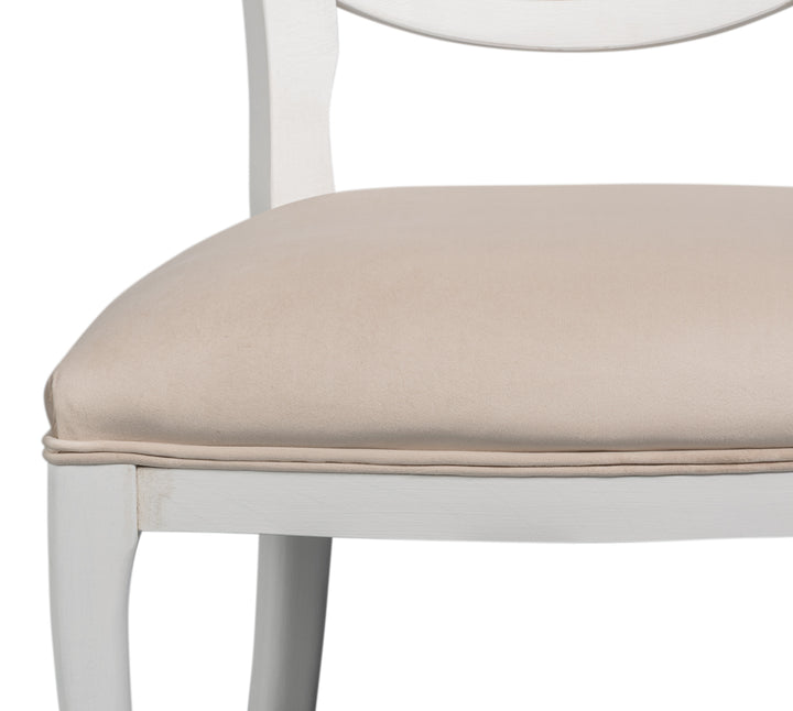 Oval Cane Back Side Chair