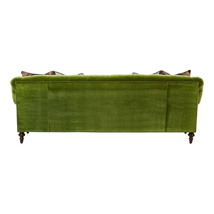 Sofas Winger Tufted Scroll Arm Sofa - Green